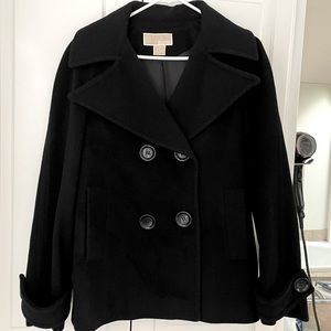 Michael Kors Black Peacoat